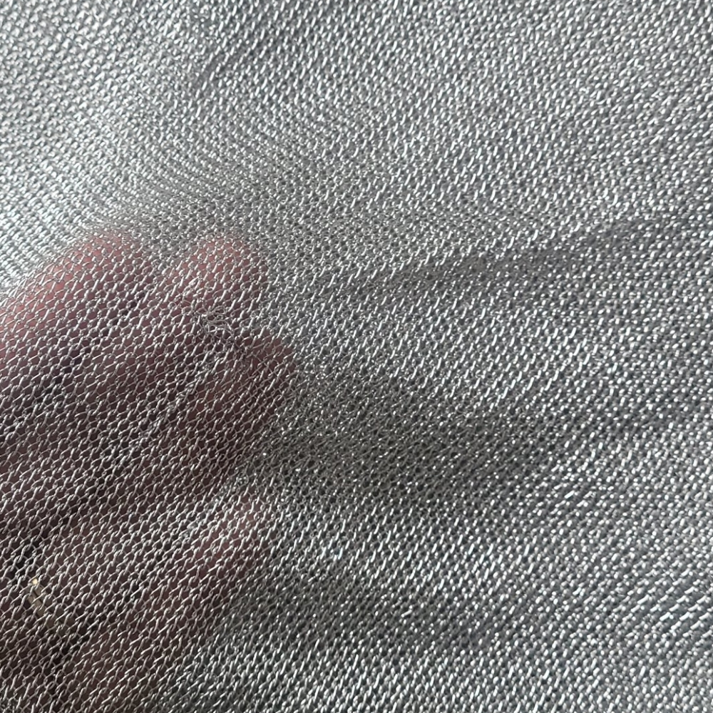 Silver Mesh Top - Picture 2 of 4